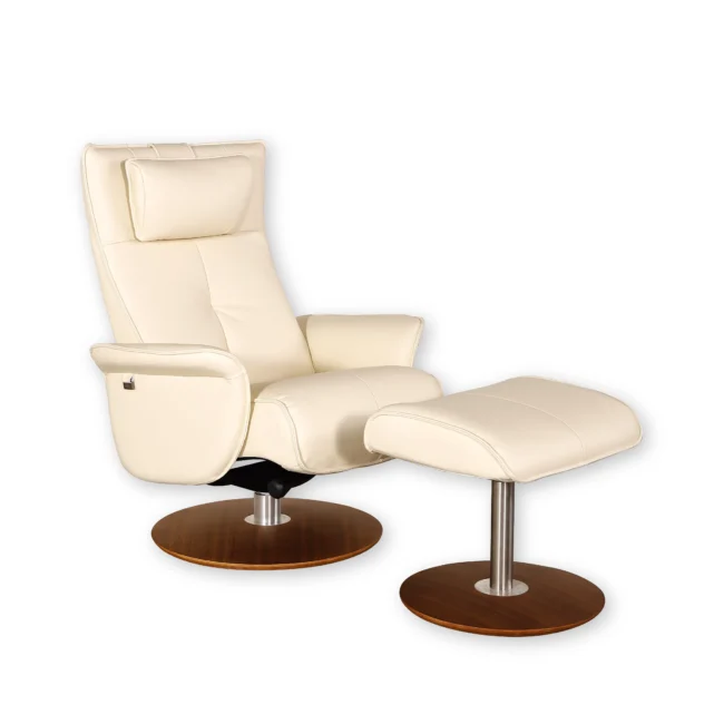 全能休閒椅Function Chair|Viva II-珍珠白|睡眠王國集團